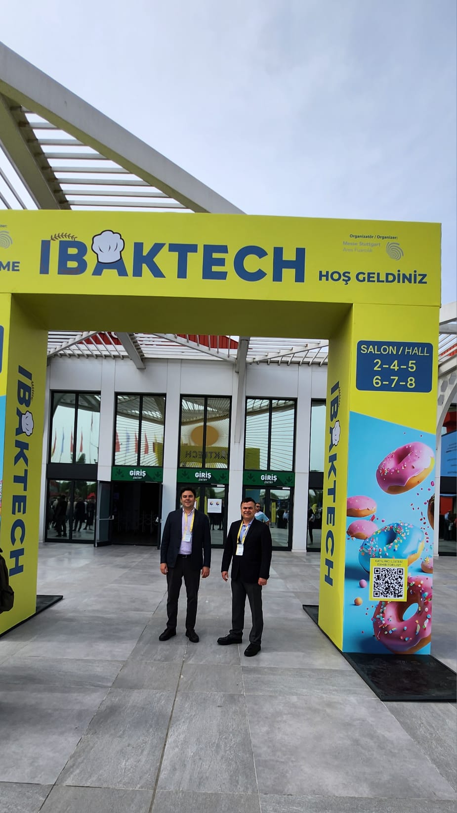 LMC Gıda, İstanbul'da düzenlenen IBAKTECH Uluslararası Pastacılık Ve Unlu Mamuller Fuarı'na ziyaretçi olarak katıldı.
